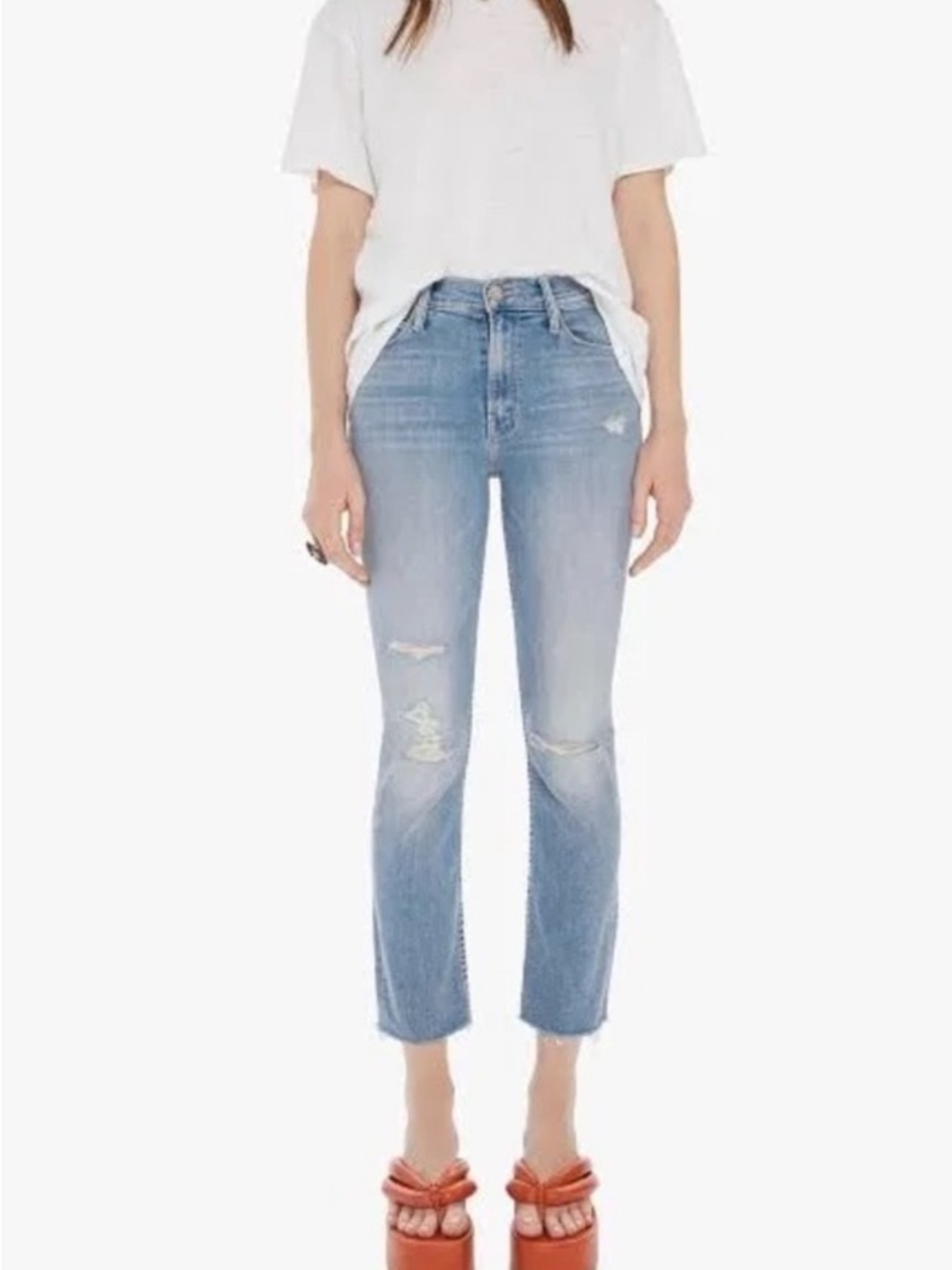 MOTHER Mid Rise Dazzler